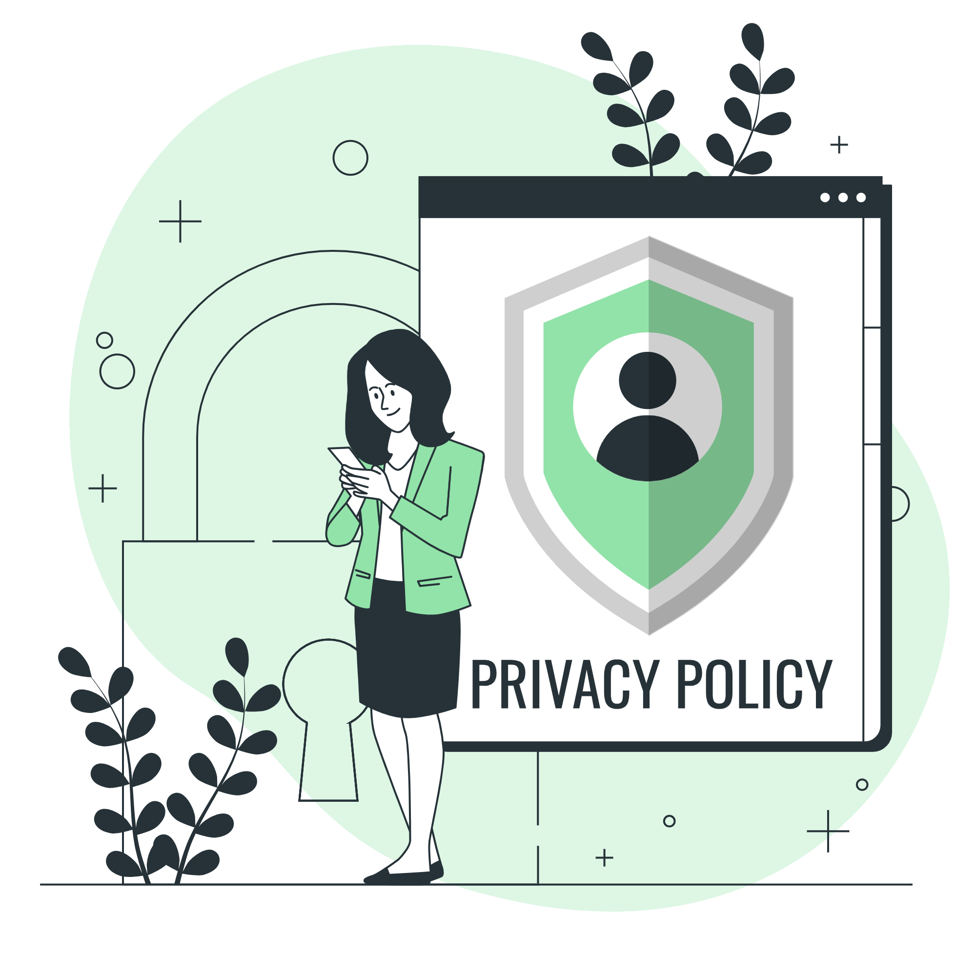 Privacy Policy Illustration