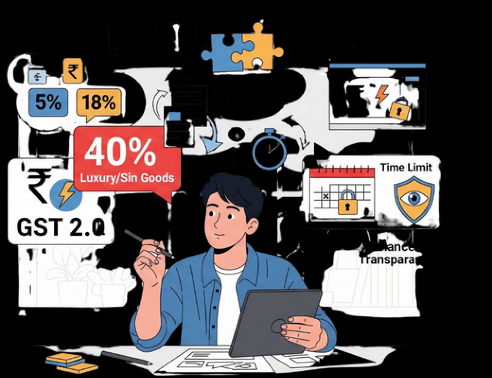 GST Illustration